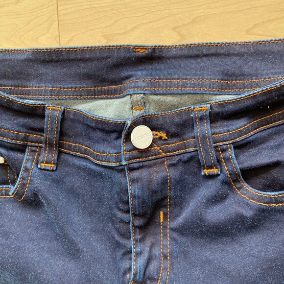 Rare Iceberg Disney Alice Embroidered Skinny Jeans Collectible Designer Denim 27 - Picture 5 of 16